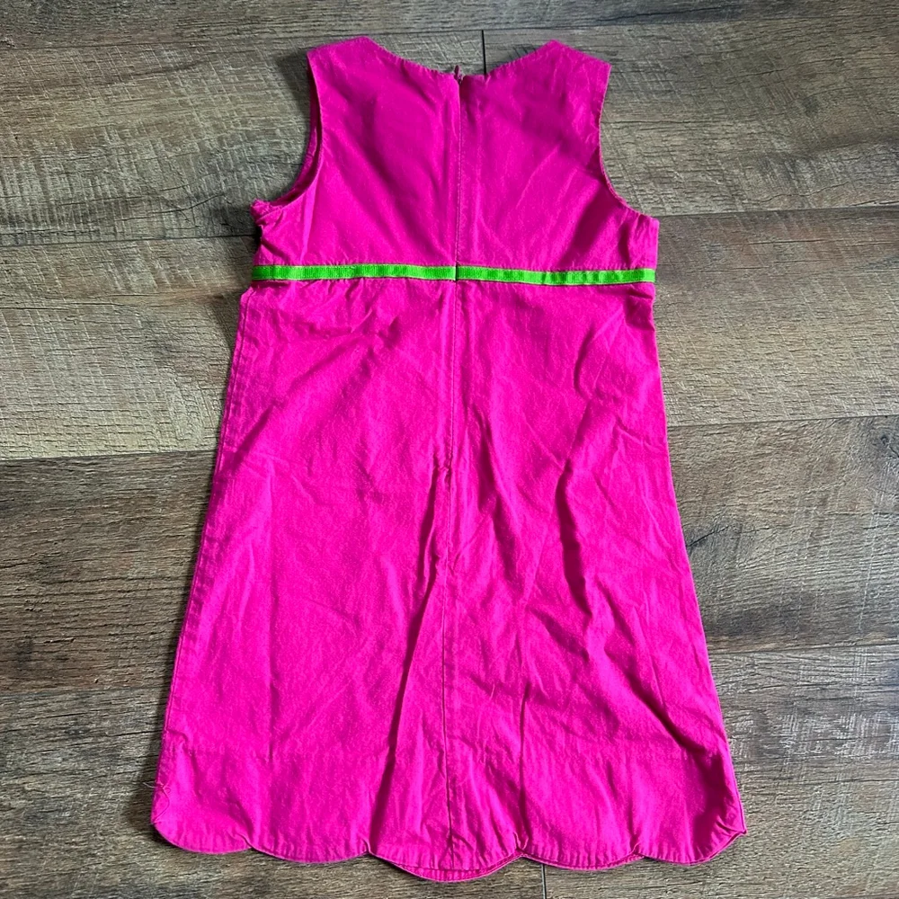 Girls Cottontail Originals Pink & Green Casual Dress Size 4